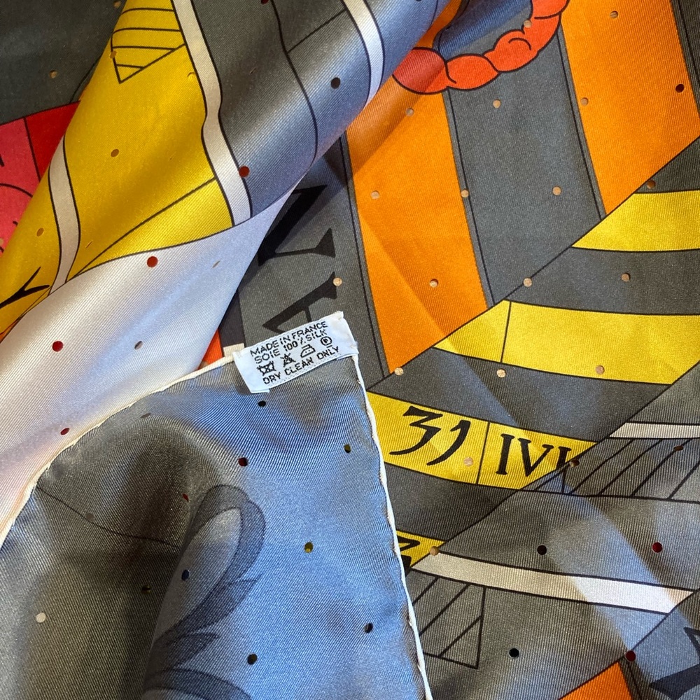 Hermes Astrology Silk Scarf View 4